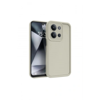 Redmi 15c 4g Viera Silikon - Krem