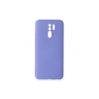 Redmi 9 Kılıf Nano İçi Kadife Silikon - Lila