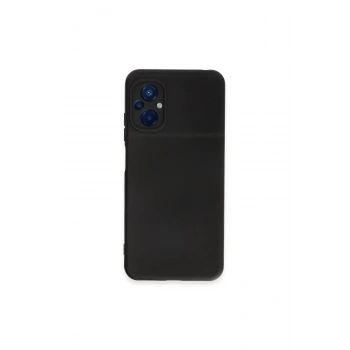 Poco M5 Kılıf Nano İçi Kadife Silikon - Siyah