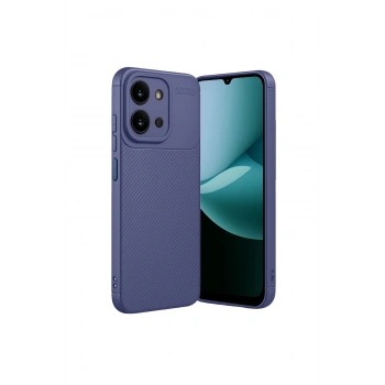 Redmi 15c 4g Auto Focus Karbon Kapak - Lacivert