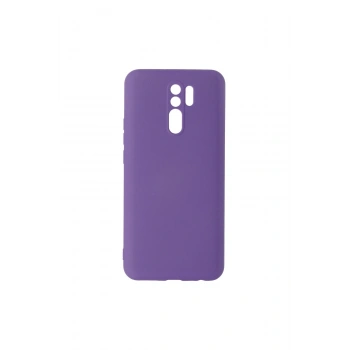 Redmi 9 Kılıf Nano İçi Kadife Silikon - Mor