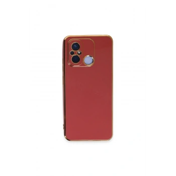 Redmi 12c Kılıf Volet Silikon - Kırmızı