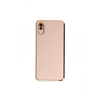 Redmi 9a Kılıf Volet Silikon - Pembe