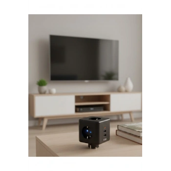 Ev ve Ofis Kullanımı İçin Akım Korumalı USB Girişli Priz