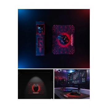 Oyuncu Mouse Seti RGB Aydınlatmalı 7 Fonksiyon Tuşlu Yüksek