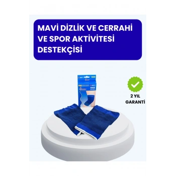 Diz Koruyucu Sporcu Bandajı Esnek Sıkı Destekli