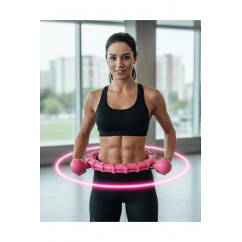 Ayarlanabilir Akıllı Hula Hoop 680 Gr Ağırlıklı Egzersiz Halkası