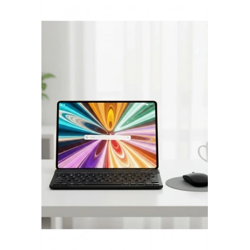Klavyeli Tablet PC Kalem Kılıf ve Ekran Koruyucu Hediyeli Android Set