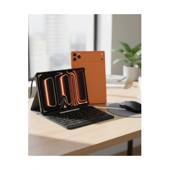 Android Tablet Klavye Kılıflı Dokunmatik Ekran Günlük ve Profesyonel Kullanım