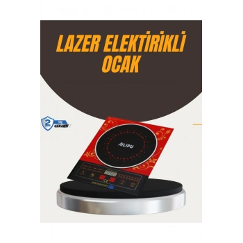 Dokunmatik Kontrollü 2400W Indüksiyon Ocak Zaman Ayarlı