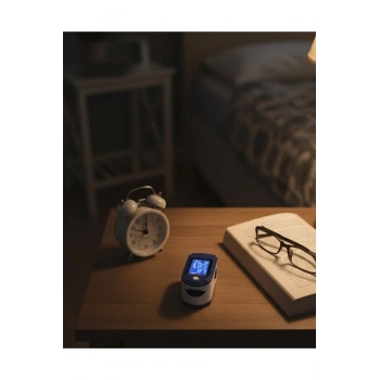 Taşınabilir Parmak Oksimetresi Güvenilir Oksijen Doygunluk Ölçer