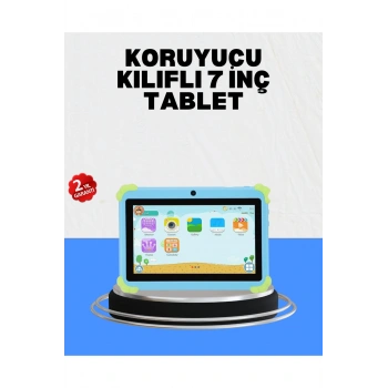 HD Ekranlı 7 İnç Tablet WiFi ve Bluetooth Bağlantılı