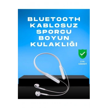 Kablosuz Bluetooth Kulaklık – Boyun Askılı, 100 Saat Pil Ömrü