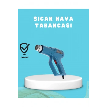 2000W Sıcak Hava Üfleme Tabancası Seramik Rezistanslı Profesyonel