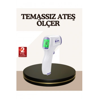 Kızılötesi Alından Temassız Ateş Ölçer Akıllı Sesli Uyarı