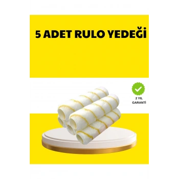 5’li İnce İşçilik Boya Rulo Seti Pürüzsüz ve Eşit Kaplama