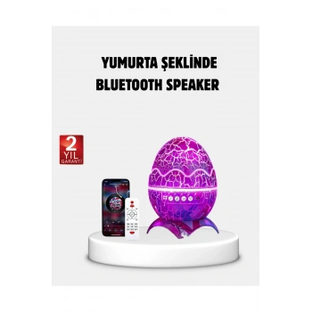 Yıldızlı Gökyüzü Dinozor Yumurta Projektör – Ayarlanabilir Parlaklık ve Hız