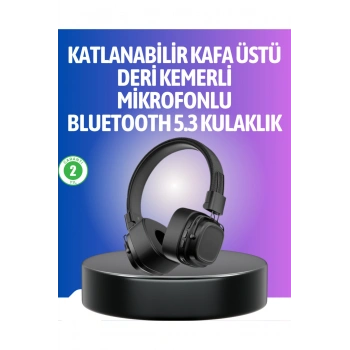 Uzun Süreli Rahat Kullanım İçin Kablosuz Bluetooth Kulaklık