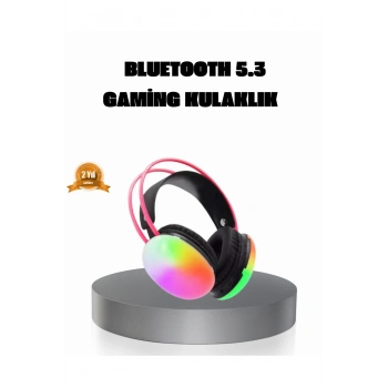 Ergonomik RGB Bluetooth Kulaklık 3D Ses