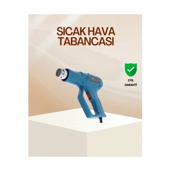 Endüstriyel 2000W Isı Tabancası Plastik Boru Lehim Boya Çıkarma