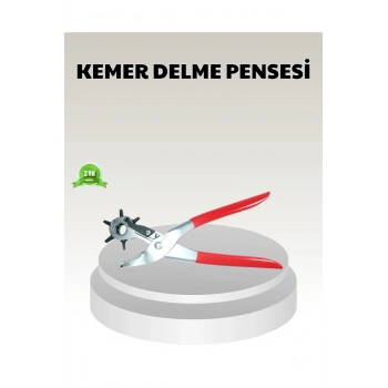 6 Başlıklı Kemer Delme Pense Paslanmaz Çelik Çok Amaçlı