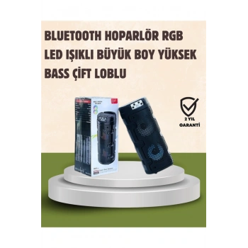 Kompakt Tasarım, Yüksek Ses Performansı – Çoklu Giriş Seçenekli Kablosuz Hoparlör (Bluetooth, USB, S