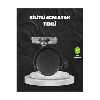 Kilitli 4 cm Evrensel Tekerlek Ayak Tek Adet