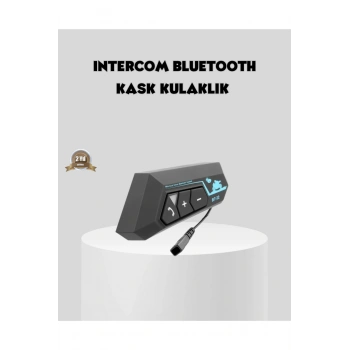 BT22 Kask İçi Bluetooth Kulaklık Hızlı Eşleşme ve Gürültü Önleyici Mikrofon