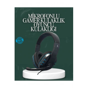 Kablolu Gaming Headset – Net Ses Ayrımı ve Ayarlanabilir Konfor