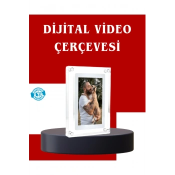 Çift Stereo Hoparlörlü 7 İnç Dijital Fotoğraf Çerçevesi – Zengin Ses Deneyimi