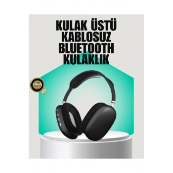 Stereo Ses Kaliteli Bluetooth Kulaklık | Katlanabilir ve Ergonomik Tasarım