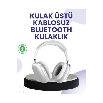 400 mAh Bataryalı Kablosuz Kulaklık | BT 5.0, Müzik & Görüşme