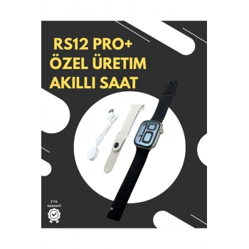 RS12 PRO+ 2025 Serisi Garantili Özel Üretim Akıllı Saat – AMOLED Ekran, GPS, 2GB Hafıza, Sesli Görüş