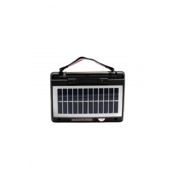 KTF-1428 Solar Enerjiyle Şarj Olabilen Bluetooth Nostalji Hoparlör – Taşınabilir, Güçlü Ses, MP3 Oku