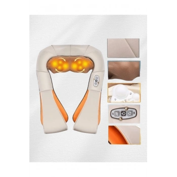 Ovmalı Isıtmalı Elektrikli Masaj Aleti – Boyun, Sırt, Bel, Omuz ve Bacak İçin Profesyonel Masaj Alet