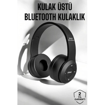 Kulak İçi Kablosuz Bluetooth Kulaklık Ekstra Bass ve Çok Yönlü Kullanım