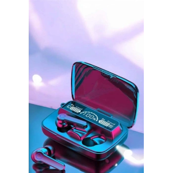 Bluetooth Kulaklık Dijital Göstergeli Kablosuz Uzun Pil Ömrü