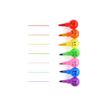 4lü Emojili Yumurtlayan Boya Kalemi Seti