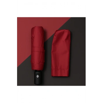 Bordo Kılıflı Otomatik Kompakt Şemsiye