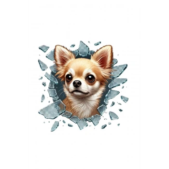 Fulcar Köpek Tasarımlı Araç Stickerı