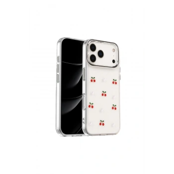 Apple İphone 17 Pro Fiyonk Desenli Kapak - Desen 9