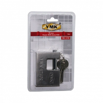 70MM GRİ KAYAR MİLLİ ASMA KİLİT (5324)