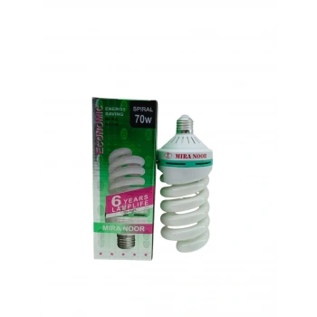 70W   E27   KIVRIK  EKONOMİK TASARRUFLU AMPUL 6500K - 0.26A - 8000h (5324)