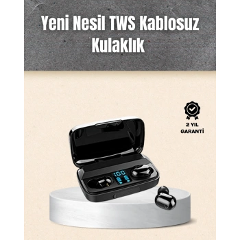 A10s Tws Ergonomik Bluetooth Kulaklık Uzun Pil Ömürlü