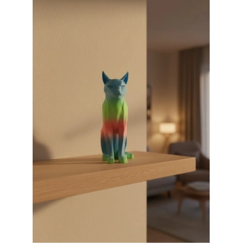 AÇIK RAİNBOW KEDİ