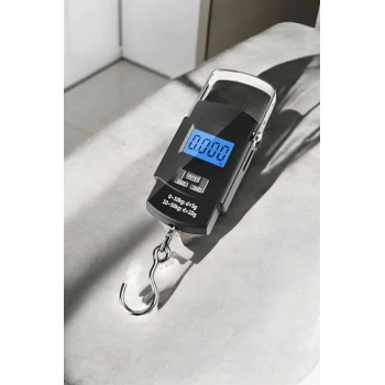 Ağırlık Ölçer 50 Kg El Terazisi El Kantarı Pilli Led Ekran
