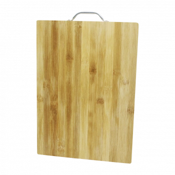 AHŞAP BAMBU KESİM PANOSU METAL KULPLU 26X36X1.7CM (5324)