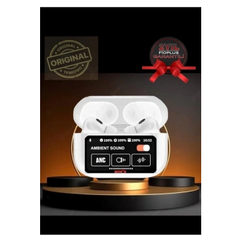 Air 2 Max Plus Anc Dokunmatik Ekranlı Bluetooth Kulaklık Ios Android Tüm Telefonlara Uyumlu Kulaklık