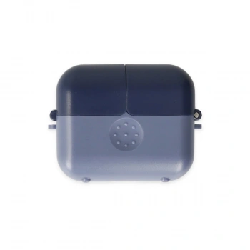 Airpods 3 (3.nesil) Basmalı Kılıf - Mavi-lacivert