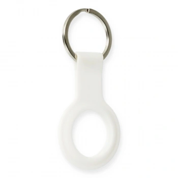 Airtag Silikon Kılıf - Beyaz